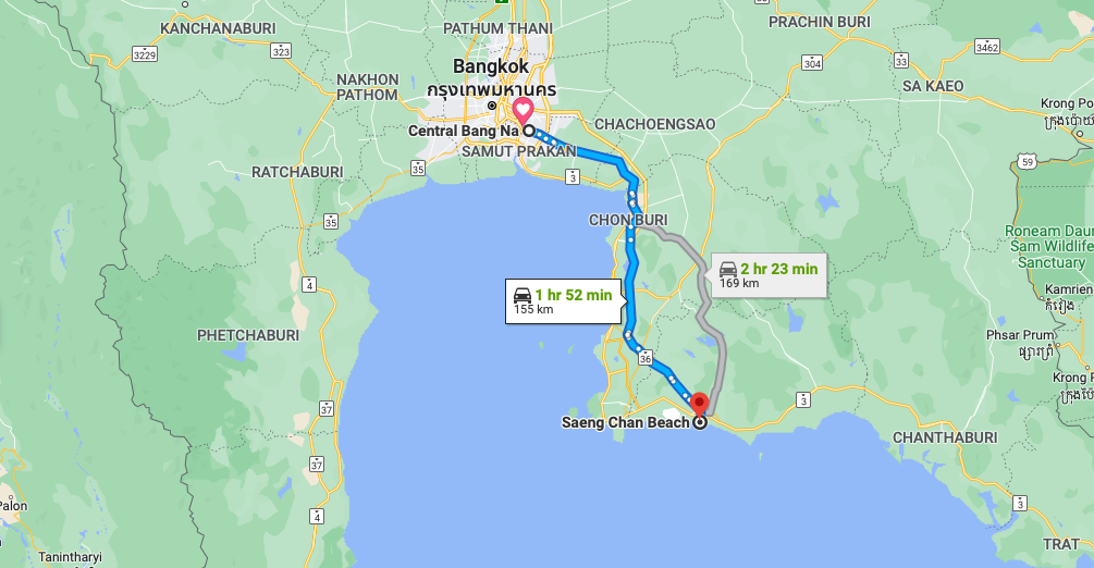 400km Weekend Trip From Bangkok To Rayong
